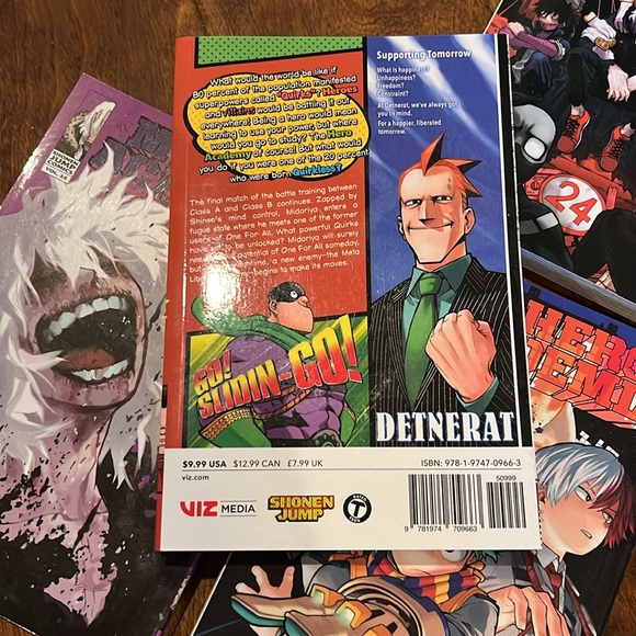 Set of 4 Manga- My Hero Academia - Picture 6 of 8